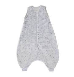 GIGOTEUSE PIEDS 12-24 INDOOR IMPRIME ETOILES GRISE