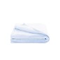 COUVERTURE 100X150 CM MICROFIBRE LIGHT BLUE