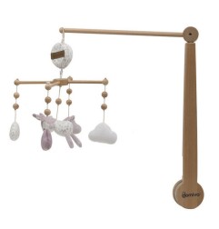 MOBILE MUSICAL 40 CM LILAS