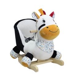 PELUCHE A BASCULE ZEBRE - KOLALA ET SA TRIBU