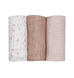 LOT DE 3 LANGES 70X70CM