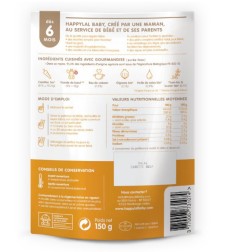 Mon mitonné de carottes et bœuf 6M