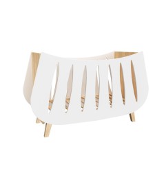 LIT 60X120 TRAPEZE BLANC-CHENE