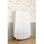 ARMOIRE BLANCHE TRAPEZE