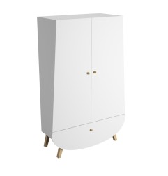 ARMOIRE BLANCHE TRAPEZE