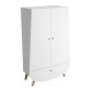 ARMOIRE BLANCHE TRAPEZE
