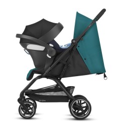 POUSSETTE EEZY S + 2 BLK RIVER BLUE