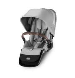 GAZELLE S SILVER / UNITE DE SIEGE LAVA GREY - CYBEX