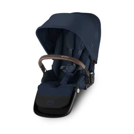 GAZELLE S SILVER / UNITE DE SIEGE OCEAN BLUE - CYBEX