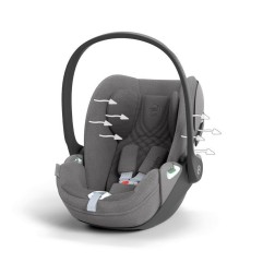CLOUD T I-SIZE TISSU PLUS - MIRAGE GREY | CYBEX