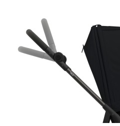 POUSSETTE MELIO CARBON 4 - MAGIC BLACK | CYBEX