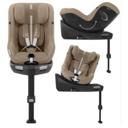 SIEGE AUTO SIRONA GI I-SIZE TISSU PLUS