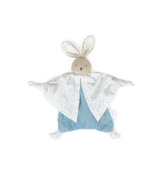 DOUDOU COTON BIO LAPIN BL