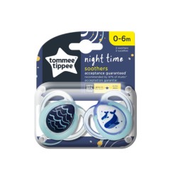 SUCETTE CTN NUIT 0-6M MIXTE X2