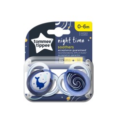 SUCETTE CTN NUIT 0-6M MIXTE X2