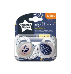 SUCETTE CTN NUIT 6-18M MIXTE X2