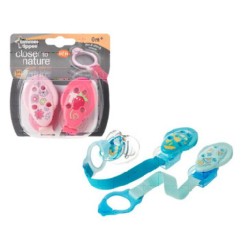 Attache-sucette x2