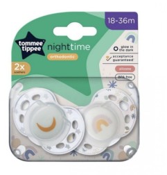 SUCETTE CTN NUIT 18M+ MIXTE X2