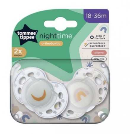 SUCETTE CTN NUIT 18M+ MIXTE X2