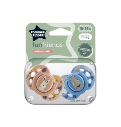 SUCETTE CTN FUN 18M+ GARCON X2