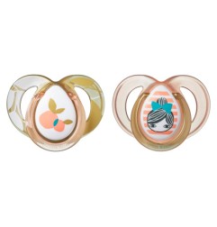 SUCETTE CTN MODA 6-18M FILLE X2