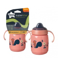 TASSE D'APPRENTISSAGE A BEC 300ML 6M+ DECO ROSE