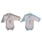 2 BODYS NAISS ML GARCON 0-3M