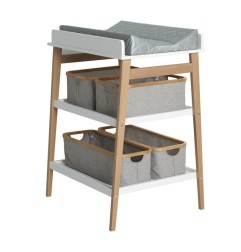 TABLE A LANGER HIP BLANC NATUREL