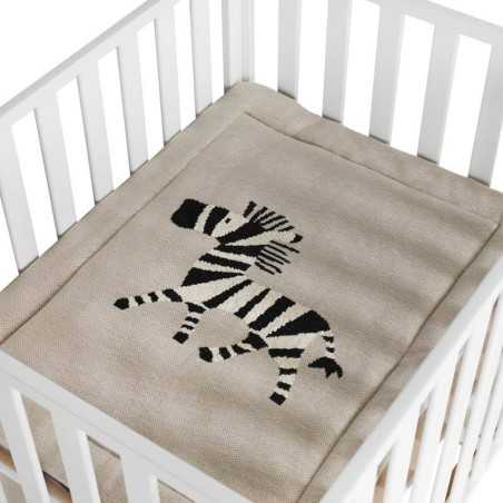 FOND DE PARC EN TRICOT ZEBRE