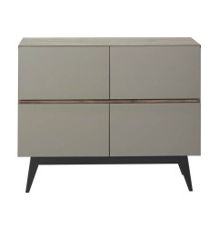 COMMODE 4 TIROIRS TRENDY ROYAL OAK