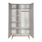 ARMOIRE 2 PORTES TRENDY ROYAL OAK