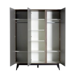 ARMOIRE 3 PORTES TRENDY ROYAL OAK