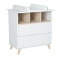 COMMODE LOFT BLANC