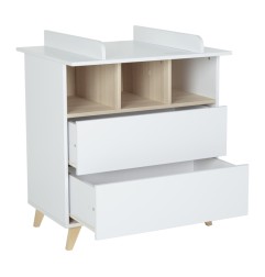 COMMODE LOFT BLANC