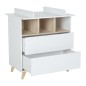 COMMODE LOFT BLANC