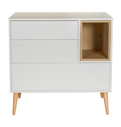 COMMODE LOFT BLANC