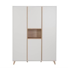 ARMOIRE 4 PORTES LOFT BLANC