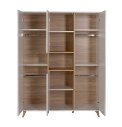 ARMOIRE 4 PORTES LOFT BLANC