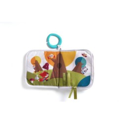 LIVRE EN TISSU " DEVINE OU JE VOYAGE " LA PRAIRIE