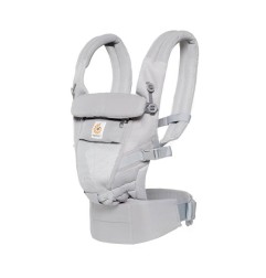 PORTE-BEBE ADAPT - COOL AIR MESH - GRIS PERLE
