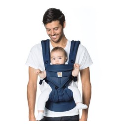 PORTE BEBE OMNI 360 MESH - BLEU NUIT