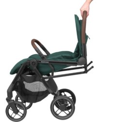 MC SOHO ESSENTIAL GREEN (BLACK FRAME & BROWN LEATHER)