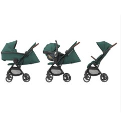 MC SOHO ESSENTIAL GREEN (BLACK FRAME & BROWN LEATHER)