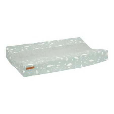 HOUSSE POUR MATELAS A LANGER OCEAN MINT
