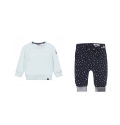 ENS PANTALON+PULL 1.2.3.GO BLEU