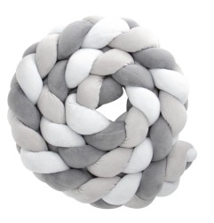 TRESSE DECORATIVE 200CM CAMAIEU GRIS