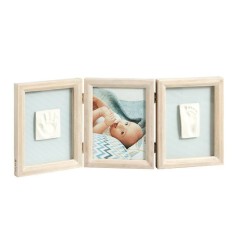 MY BABY TOUCH - CADRE EMPREINTE 3 VOLETS - BOIS