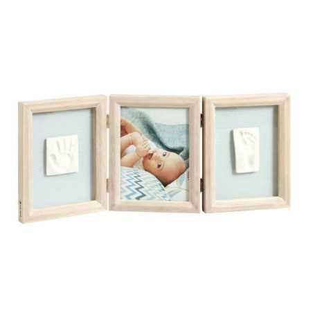 MY BABY TOUCH - CADRE EMPREINTE 3 VOLETS - BOIS