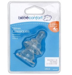 TETINE COL ETROIT SILICONE T3 3 VITESSES 6 24M X2