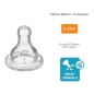 TETINE COL ETROIT SILICONE T3 3 VITESSES 6 24M X2